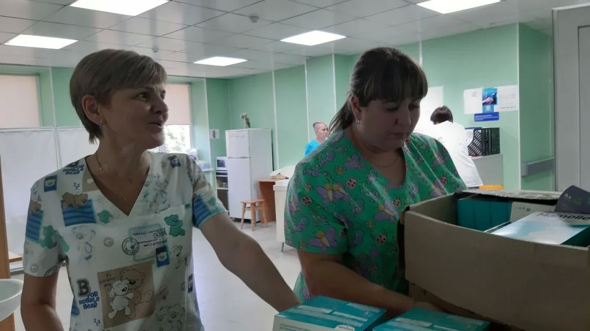 Юлия Сажаева: Помощь для малышей передана в Мелитопольскую областную больницу Юлия Сажаева: Помощь для малышей передана в Мелитопольскую областную больницу