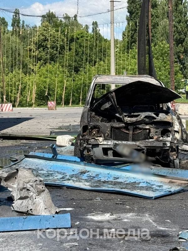 Последствия утренних ударов по АЗС в Запорожье и Сумах Последствия утренних ударов по АЗС в Запорожье и Сумах