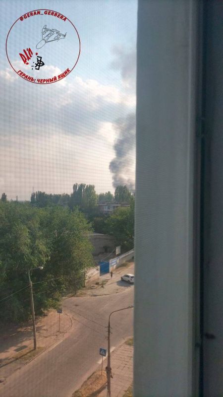 Реактивные Герани нанесли удар по резервуарам с топливом на предприятии в Запорожье Реактивные Герани нанесли удар по резервуарам с топливом на предприятии в Запорожье