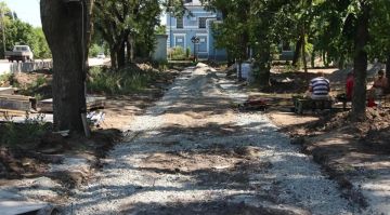 Второй этап благоустройства Парка участников СВО в Мелитополе завершат к концу ноября