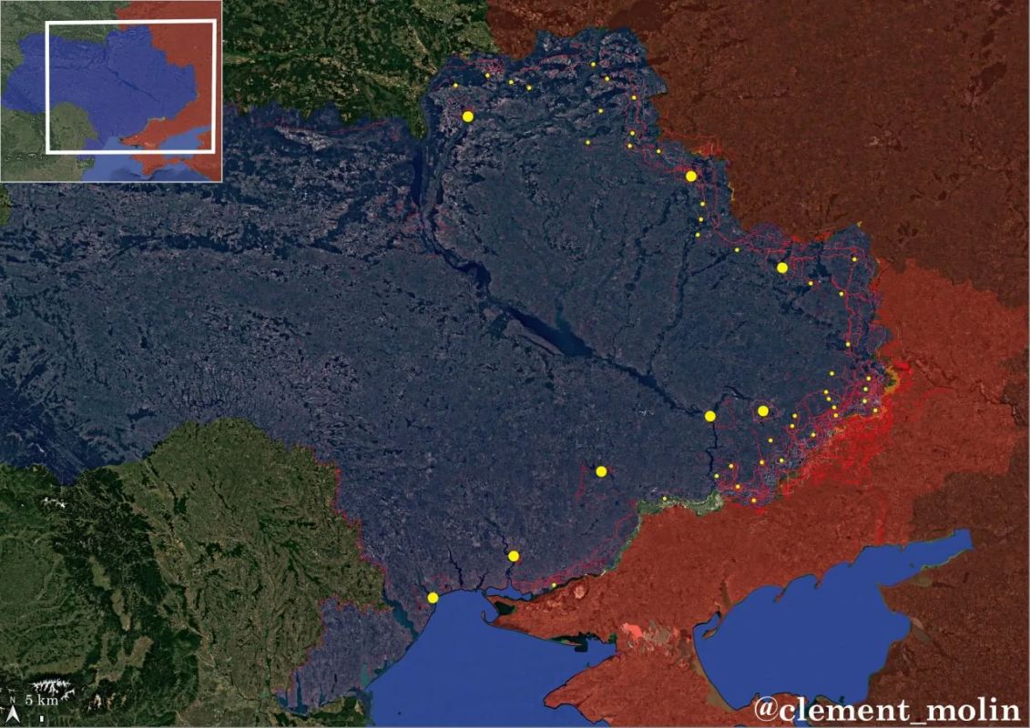 Пока кто-то всё ещё ждёт быстрого обвала фронта, противник роет войну на годы вперёд