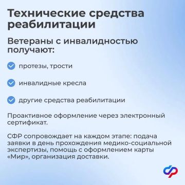 О поддержке участников СВО от Социального фонда России