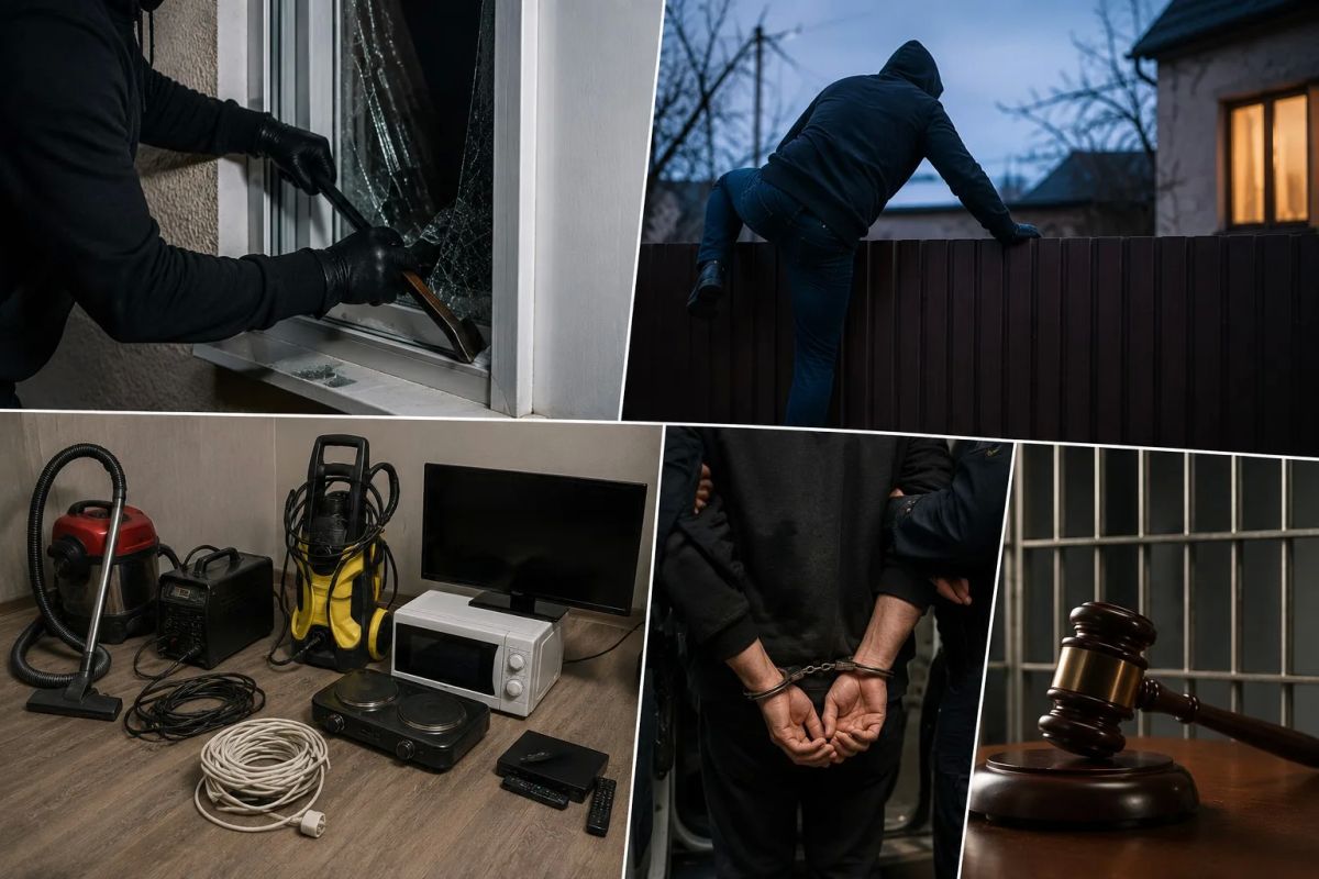 Житель Мелитополя получил два года колонии за две квартирные кражи