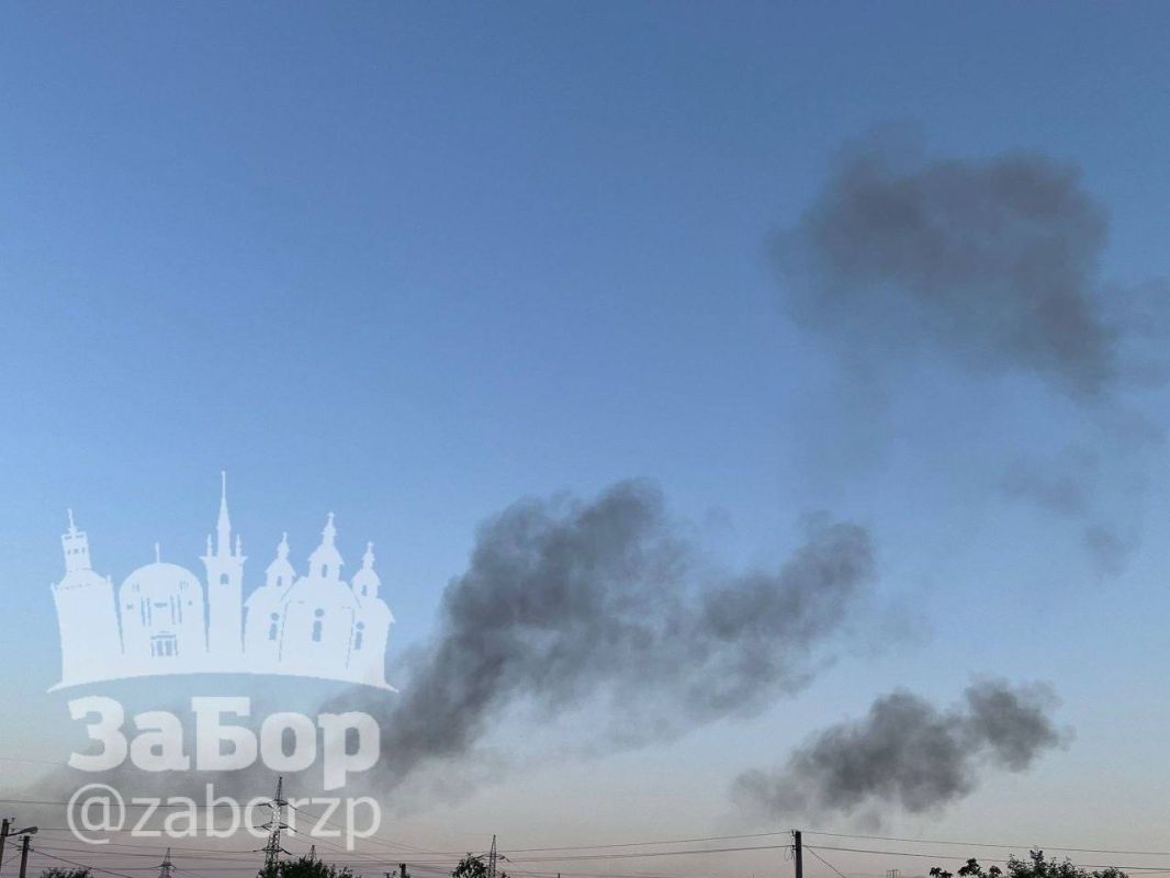 Утром также был нанесен удар УМПК по целям в Запорожье