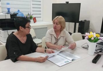 Состоялась рабочая встреча председателя ТИК №3 с депутатом Законодательного Собрания Запорожской области I созыва (фракция ЛДПР) Светланой Третьяк