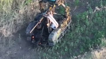 Минобороны РФ сообщило, что на запорожском направлении десантники отбили атаку украинских роботов