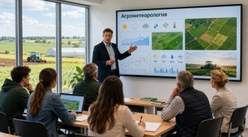 В Запорожской области специалистов АПК обучают агрометеорологии