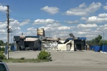 В Каменке-Днепровской БПЛА атаковал сетевой супермаркет