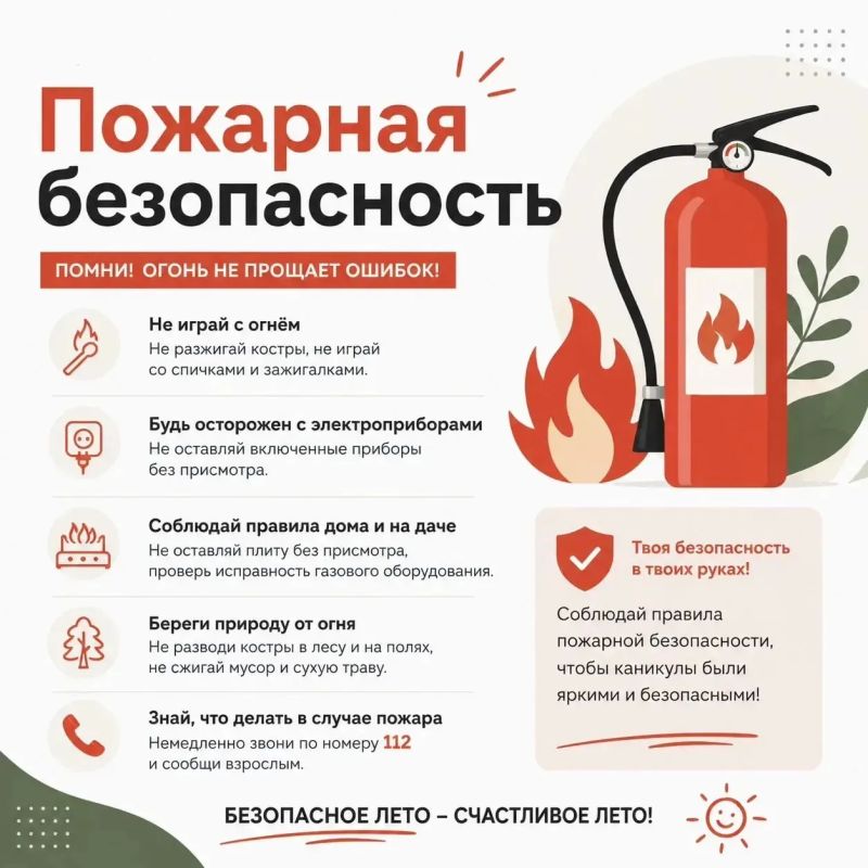 Безопасное лето — счастливое лето! Безопасное лето — счастливое лето!