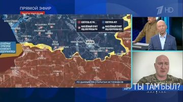 Павел Кукушкин: О нашем продвижении на Ореховском направлении рассказал в прямом эфире Первого канала в программе «Время покажет»