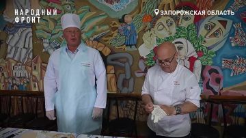 Итальянский шеф-повар Антонио Рицци устроил праздник для детей в санатории "Бердянский"