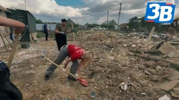 Последствия террористического удара ВСУ по мирным домам в Вознесенке