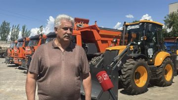 МБУ «Благоустройство. Бердянск» получило 5 единиц новой современной техники