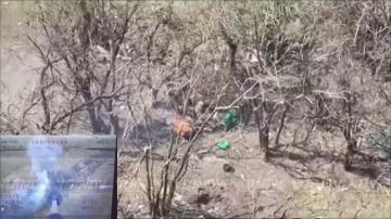 Расчеты БпЛА 189 мотострелкового полка 35 гвардейской общевойсковой армии группировки войск "Восток" ликвидировали малую группу из состава штурмовых подразделений ВСУ на Запорожском направлении