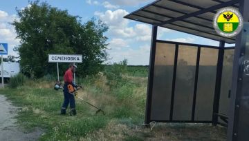 В городском округе Мелитополь продолжаются работы по благоустройству