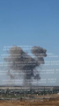 В Херсоне тоже шумно. Пишут что-то очень мощное прилетело