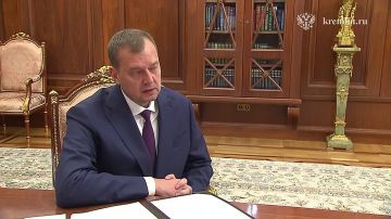Владимир Путин провёл рабочую встречу с губернатором Запорожской области Евгением Балицким