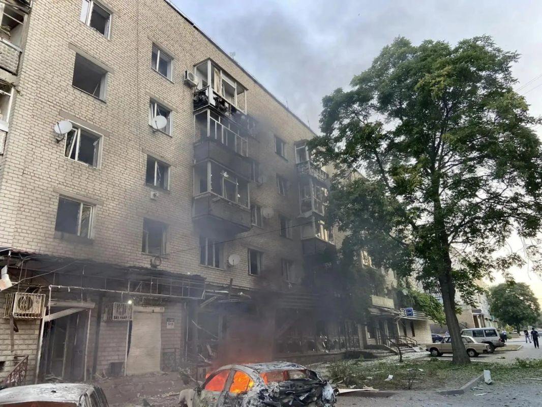 ВСУ атаковали жилой район в Токмаке