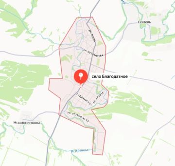 Группировка «Восток» освободила Благодатное