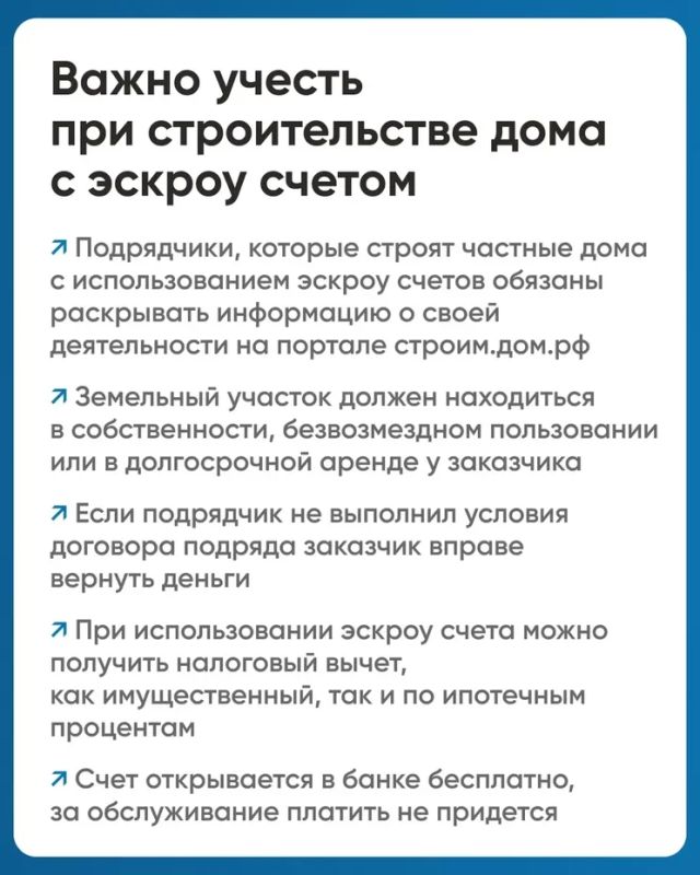 Механизм применения счетов эскроу при строительстве жилых домов по договорам строительного подряда Механизм применения счетов эскроу при строительстве жилых домов по договорам строительного подряда
