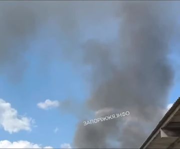 Нанесен удар по складу компании "Олис" в Запорожье