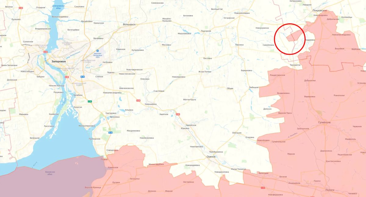 Минобороны России заявило об освобождении населённого пункта Благодатное в Запорожской области