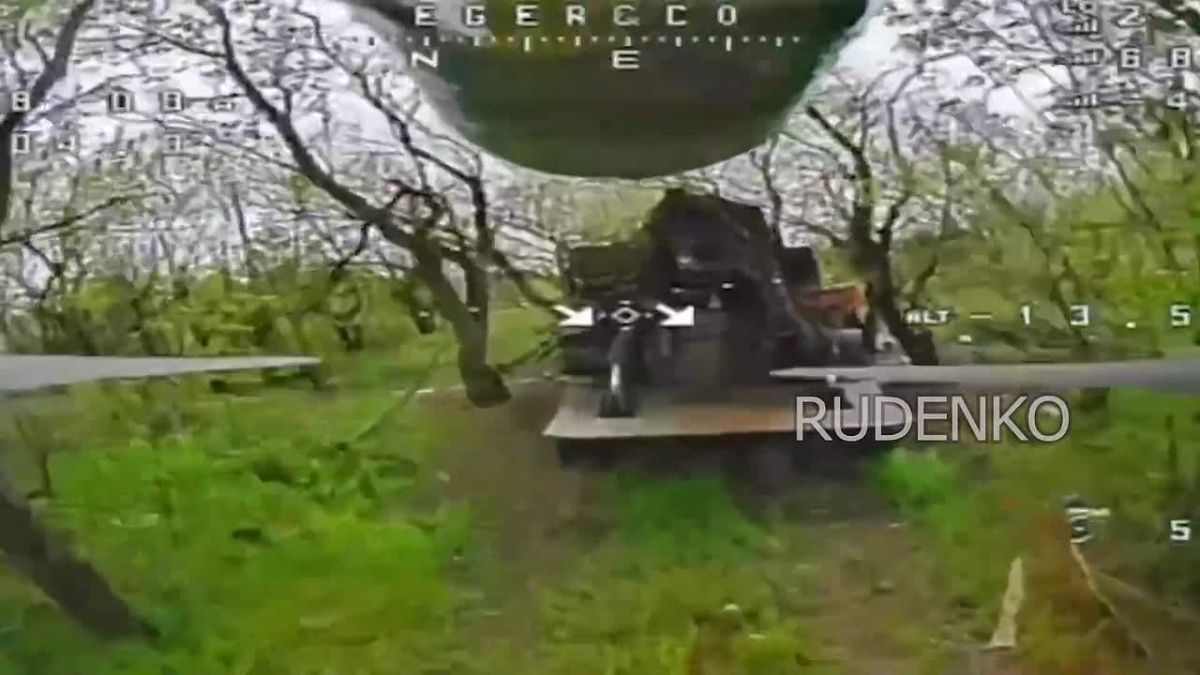 Расчет Егеря уничтожает артиллерию ВСУ
