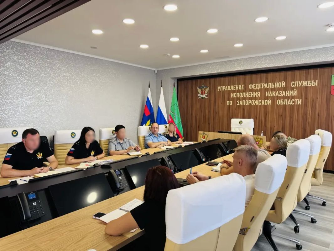 В УФСИН России по Запорожской области прошла рабочая встреча с представителями ГУФССП, прокуратуры и ОВМ В УФСИН России по Запорожской области прошла рабочая встреча с представителями ГУФССП, прокуратуры и ОВМ
