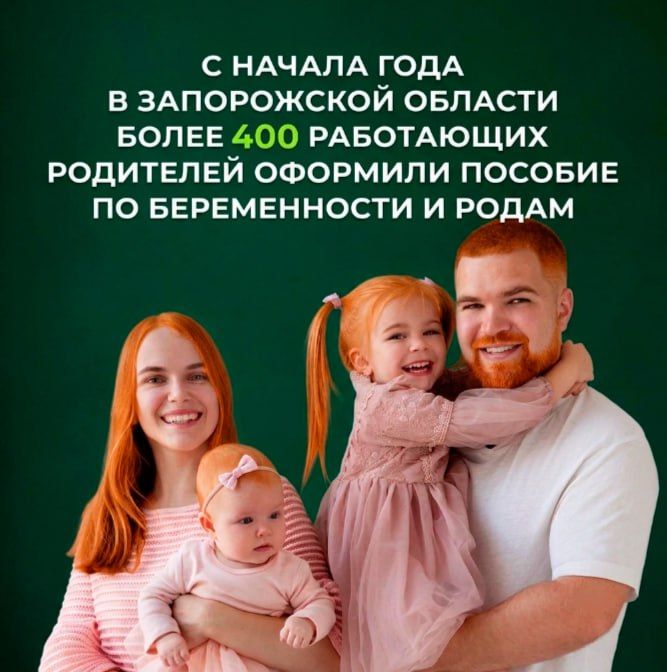 С начала года более 400 работающих родителей получили пособие по беременности и родам