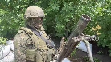 Андрей Руденко: Миномётные расчёты группировки войск «Восток» уничтожили опорники ВСУ в Запорожской области