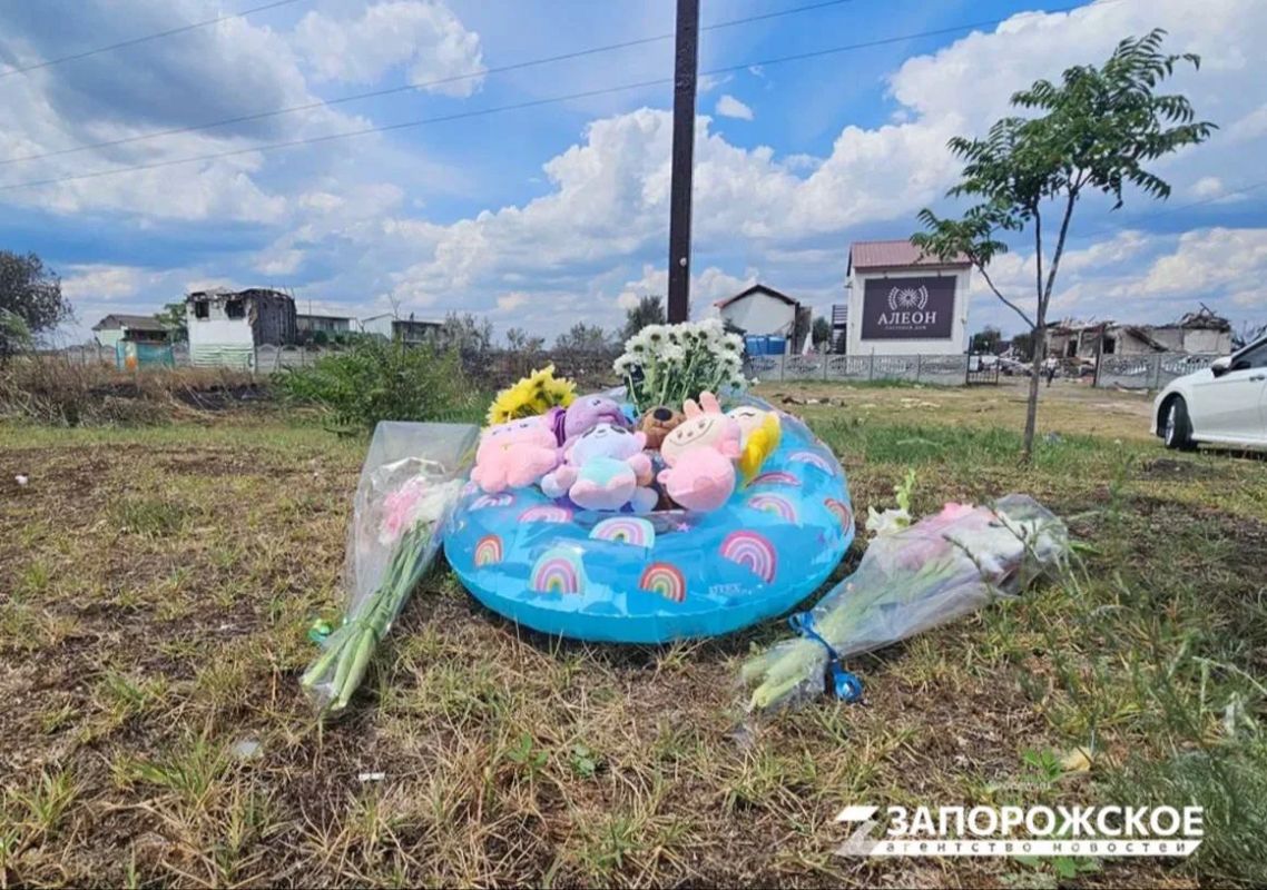 В Запорожской области скорбят по погибшим при атаке ВСУ по базе отдыха в Кирилловке В Запорожской области скорбят по погибшим при атаке ВСУ по базе отдыха в Кирилловке