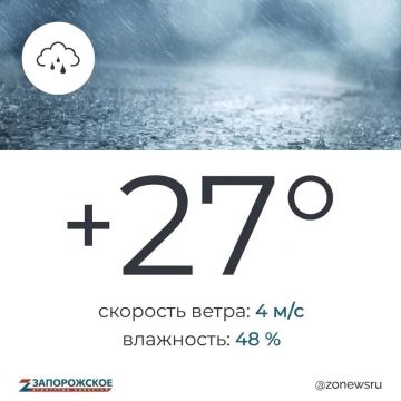Теплый, но пасмурный день ожидается в Запорожской области в воскресенье, 26 июля