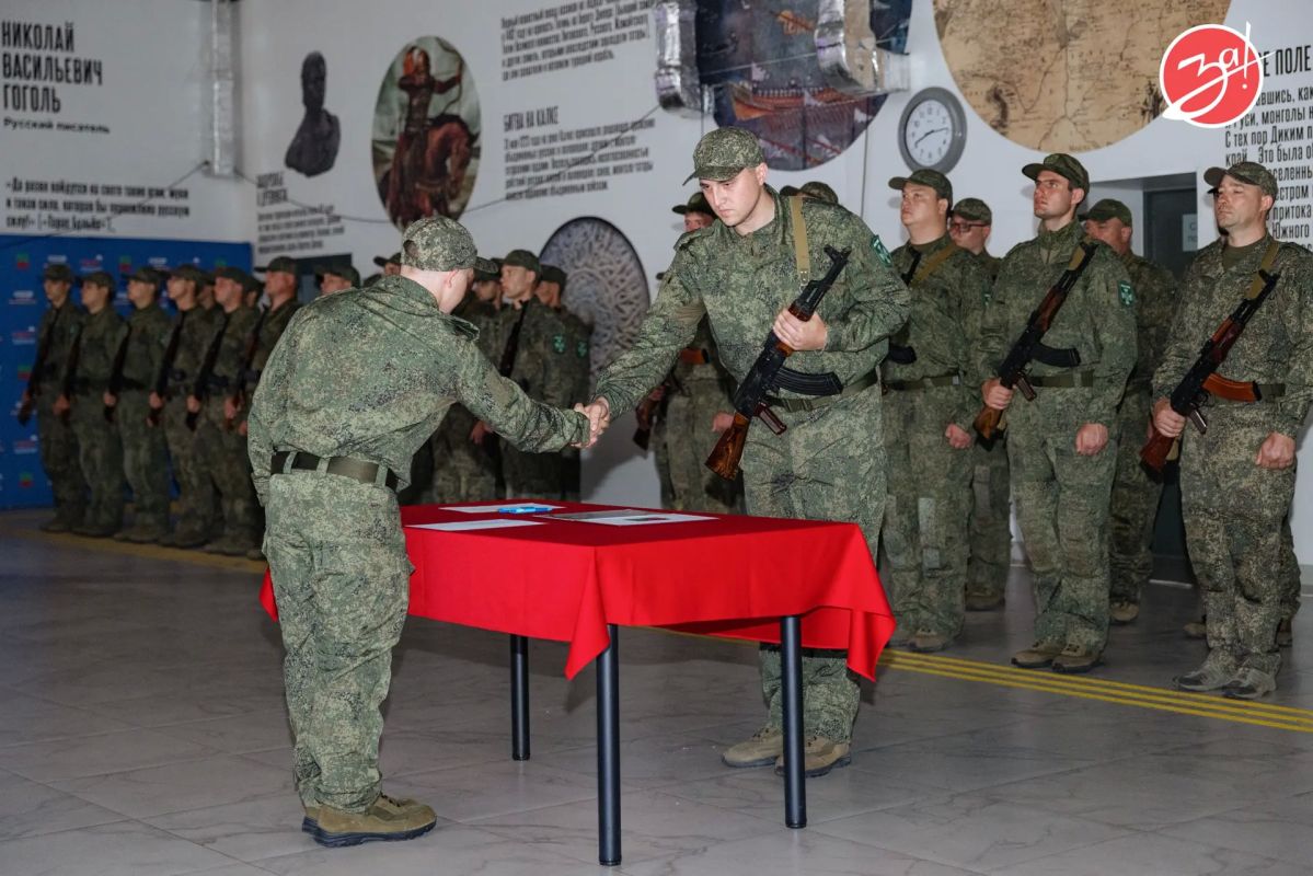 В Запорожской области новобранцы добровольческого отряда «БАРС-Запорожье» принесли присягу В Запорожской области новобранцы добровольческого отряда «БАРС-Запорожье» принесли присягу