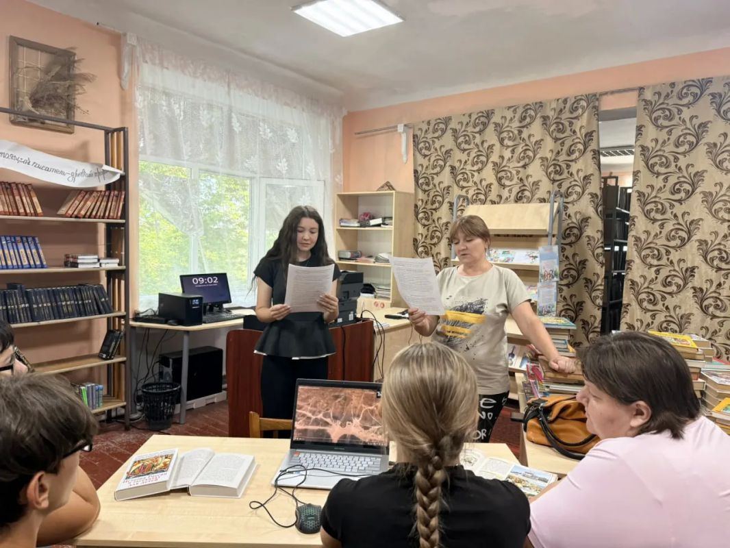 1038 лет Крещения Руси: тематический час в селе Дмитровка 1038 лет Крещения Руси: тематический час в селе Дмитровка