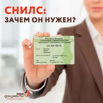 СНИЛС: зачем он нужен. СНИЛС – важный документ каждого гражданина