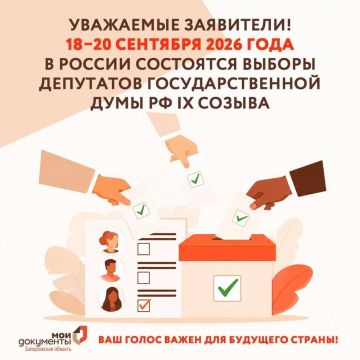 8 Скоро выборы депутатов Государственной думы РФ