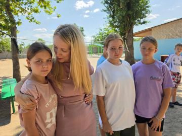 Юлия Сажаева: Солнечный выходной в ГБУ «Мелитопольский областной центр социально психологической реабилитации детей»