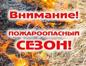 В Запорожской области с 1 апреля начался пожароопасный сезон