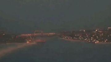 Произошло обрушение пролёта в северной части моста в районе "Затоки" через Днестровский лиман Одесской области