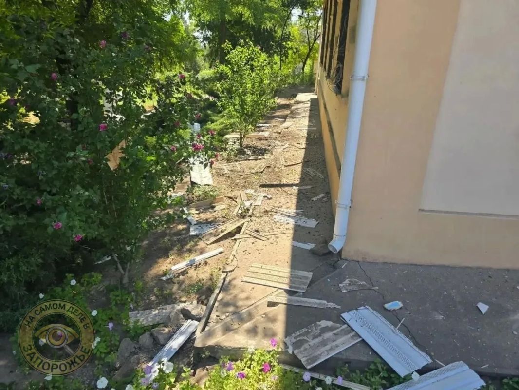 Последствия ударов ВСУ по Каменско-Днепровскому округу Последствия ударов ВСУ по Каменско-Днепровскому округу