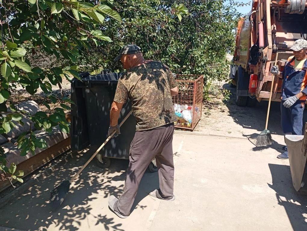 Уборка территорий в Кирилловском сельском поселении Уборка территорий в Кирилловском сельском поселении