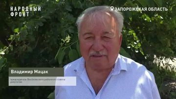 Народный фронт помогает мирным жителям Запорожской области: плёнка, продукты, гигиена