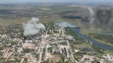 ВКС России уничтожили переправу в районе н.п. Орехов