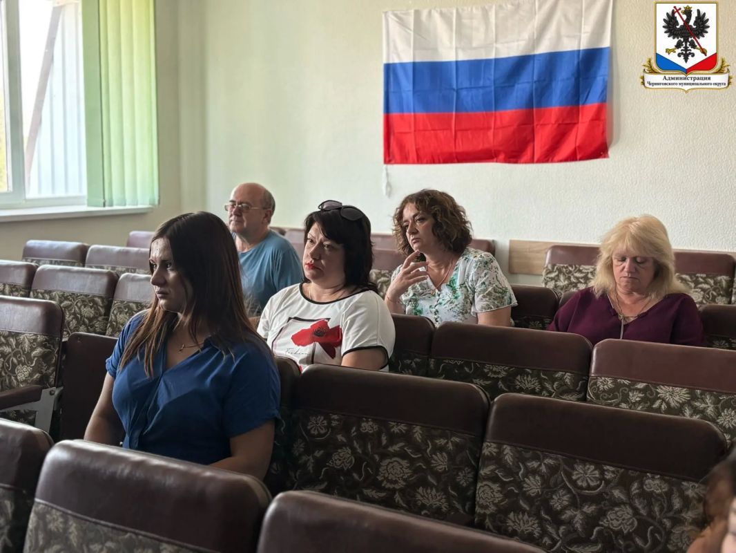 Оперативное совещание в администрации Черниговского МО Оперативное совещание в администрации Черниговского МО