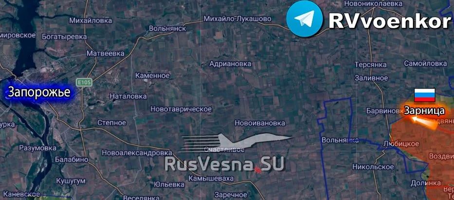 Армия России освободила Зарницу Запорожской области Армия России освободила Зарницу Запорожской области