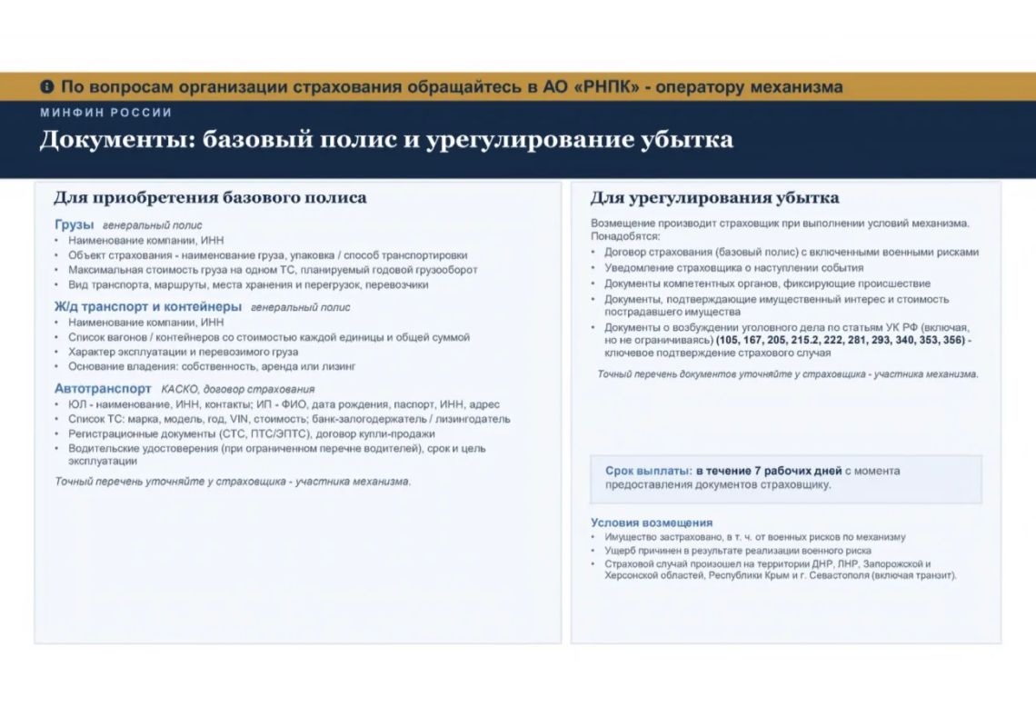 На территории Запорожской области действует механизм страхования военных рисков с государственной поддержкой На территории Запорожской области действует механизм страхования военных рисков с государственной поддержкой