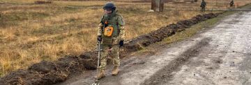 РАЗМИНИРОВАНО . Благодарим военных — дорога разминирована
