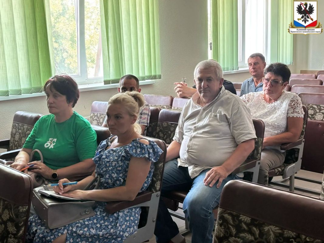 Оперативное совещание в администрации Черниговского МО Оперативное совещание в администрации Черниговского МО