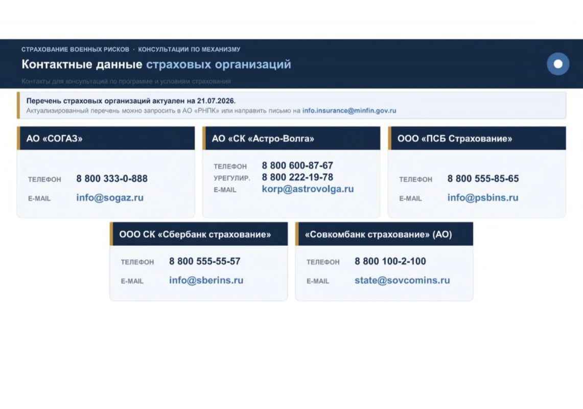 На территории Запорожской области действует механизм страхования военных рисков с государственной поддержкой На территории Запорожской области действует механизм страхования военных рисков с государственной поддержкой