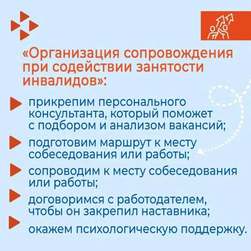 Информация о мерах государственной поддержки в сфере трудоустройства граждан с инвалидностью Информация о мерах государственной поддержки в сфере трудоустройства граждан с инвалидностью